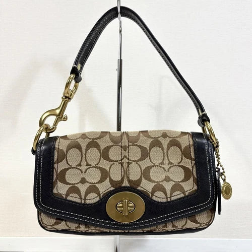 COACH Signature Legacy Shoulder Bag – 65th Anniversary Edition 🖤👜