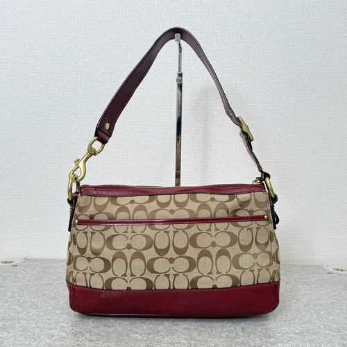 COACH Signature Legacy Turnlock Shoulder Bag – 65th Anniversary Edition 👜🍷